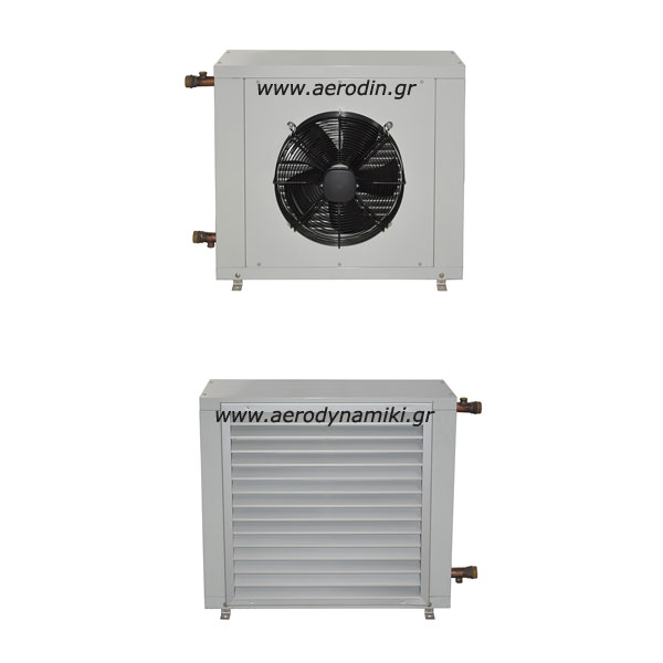 Axial water heaters