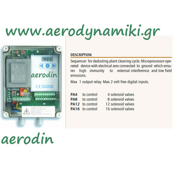 Electronic panel for reverse expansion valves.
