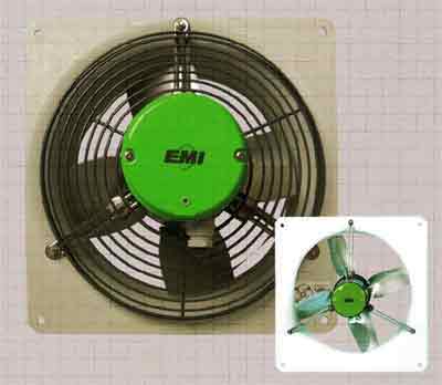 3.4 Axial fan. Type EMI 700 & 900 RPM