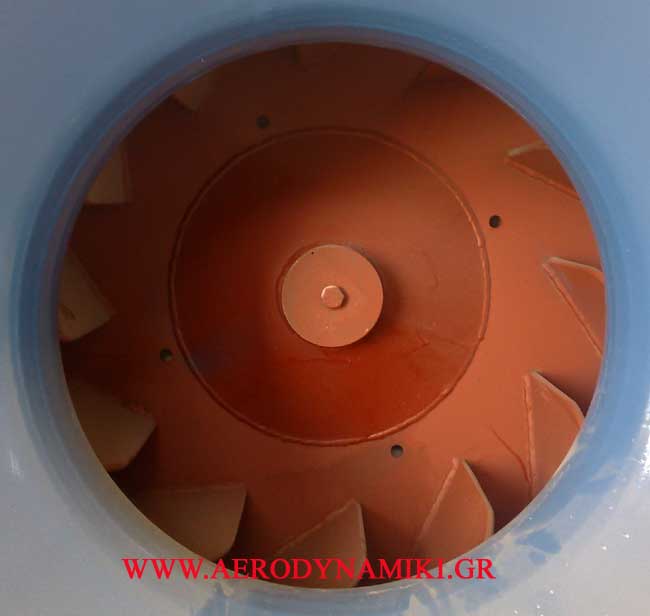 Backward curved impellers