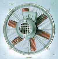 1.2 Axial fan with an antiexplosive type of motor. Type AXI