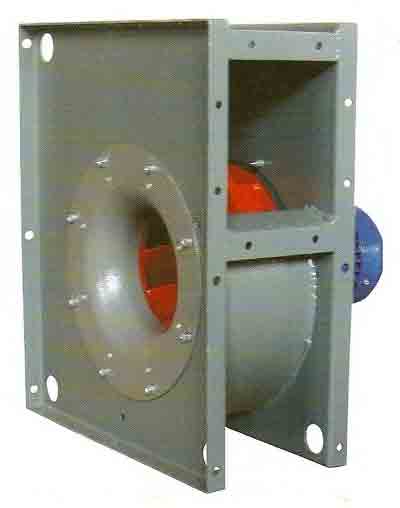 Centrifugal fan with backward curved wheel - direct move