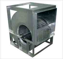 Centrifugal fan indirect move