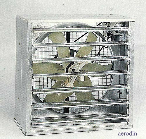 Belt driven axial fan