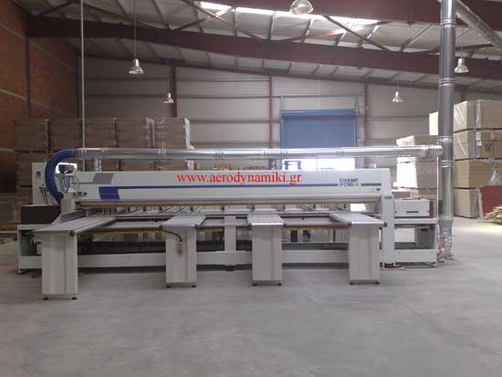 Absorption of beam panel saw