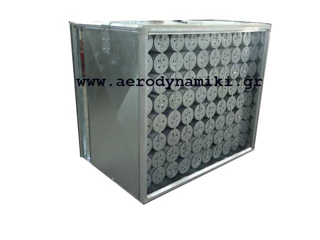 Activated carbon unit 16000 m3/h.