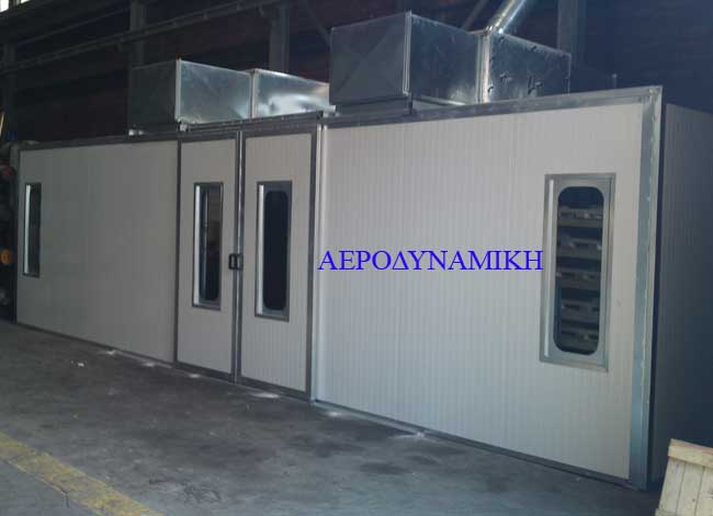 1.2 Καμπίνα βαφής με φίλτρα κλειστού τύπου 9 χ 5 χ 3,3 1.2 Καμπίνα βαφής με φίλτρα κλειστού τύπου 9 χ 5 χ 3,3