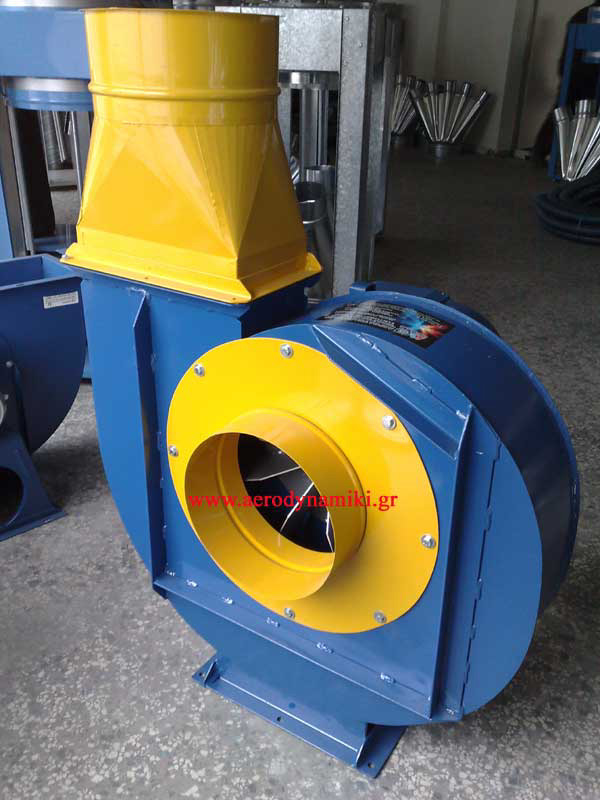 High pressure centrifugal absorber