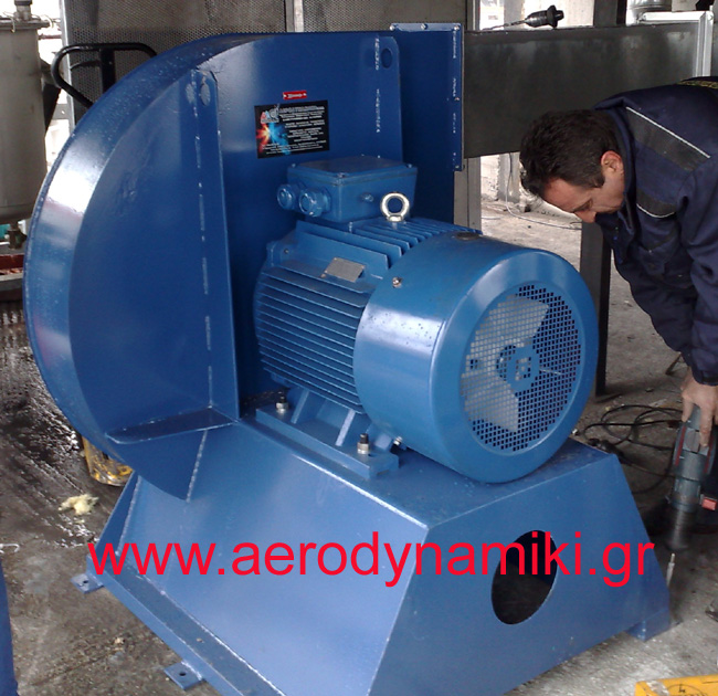 High pressure centrifugal blower